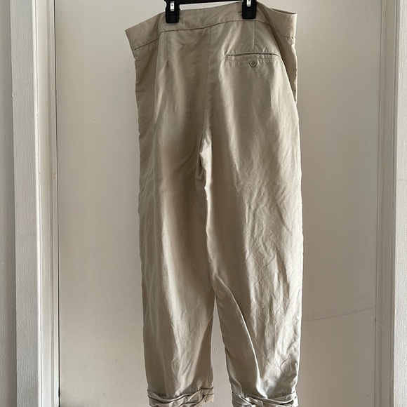 Aritzia Wilfred linen-blend cropped pants - Picture 5 of 10